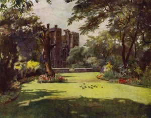 Lambeth, The Palace from the Gardens by Jessie MacGregor