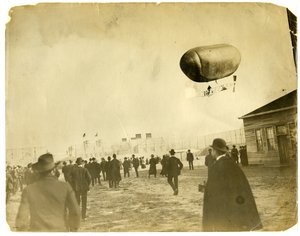 Airship "California Arrow" by Jessie Tarbox Beals