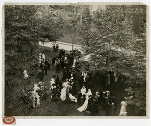Columbia Lawn fete - General view by Jessie Tarbox Beals