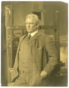 J Alden Weir by Jessie Tarbox Beals