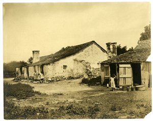 "Mexican" house in Texas near San Antonio by Jessie Tarbox Beals