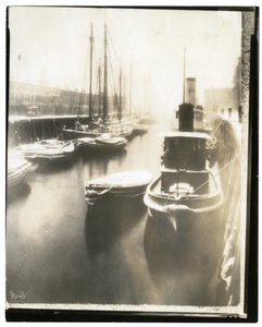 Old T Wharf, Boston, c.1902-10 by Jessie Tarbox Beals