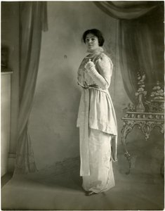 Orchid Moire, Maurice, c.1905-18 by Jessie Tarbox Beals