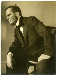 William Raoul of Liberal Club as Abraham Lincoln, c.1905-13