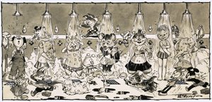 Animals Showering by Jesus Blasco