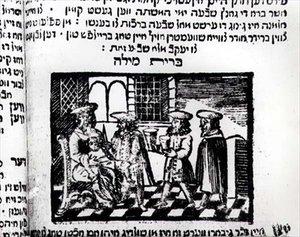 Circumcision by Jewish School