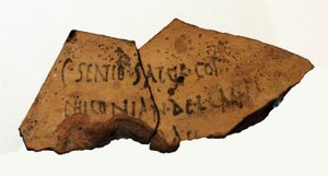Herod Sherd from Masada by Jewish School