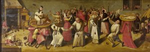 Battle between Carnival and Lent