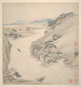 Landscapes in the styles of ancient masters