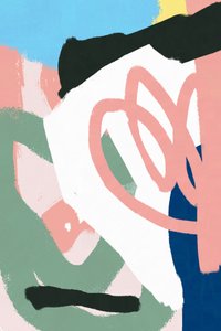 Vibrant Abstract Strokes by Jilli Darling