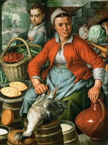 Market Woman by Joachim Beuckelaer