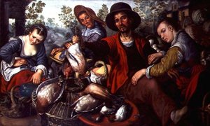 The Game Stall by Joachim Beuckelaer