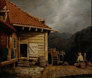 Mill by Svartediket by Joachim Frich