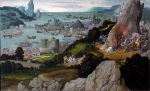 The Martyrdom of St. Catherine of Alexandria by Joachim Patinir