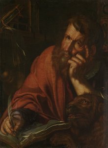 The Evangelist Saint Mark by Joachim Wtewael or Utewael