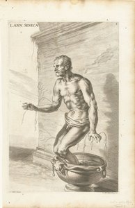 Seneca, engraved by Richard Collin by Joachim von (after) Sandrart