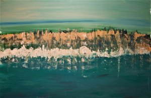 Green Forest Reflection by Joackim Schou Dahle