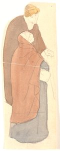 Standing Woman and Man