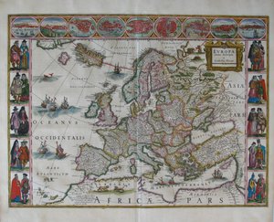 Europe Map From: Atlas Maior