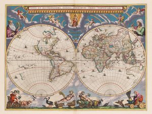Le Grand Atlas, ou Cosmographie Blauiane, en laquelle est exactement descritte le Terre, la Mer, et le Ciel, vol.I by Joan Blaeu