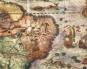 Map of America Created by Joan Blaeu