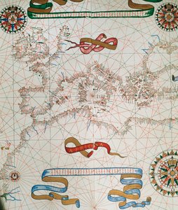 Map of Europe and Coasts of the North of Africa