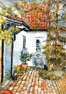 Carolines Cottage - the Old Post Office by Joan Thewsey