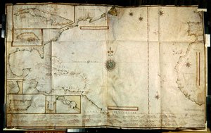 Map of the Caribbean