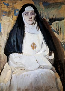 A nun by Joaquín Sorolla