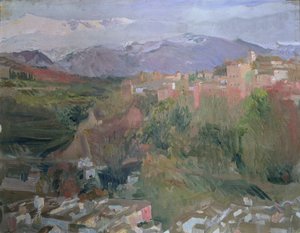 Granada by Joaquin Sorolla y Bastida