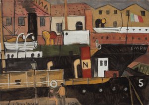 Livorno by Joaquin Torres Garcia