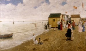 The Beach of Sanlucar de Barrameda by Joaquin Turina Arenal