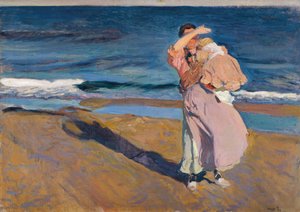 Fisherwoman with Her Son