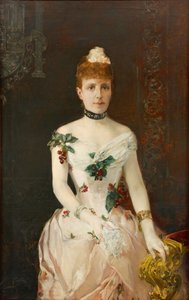 Maria Christina of Austria, Queen of Spain, 1888 by Joaquín Sorolla