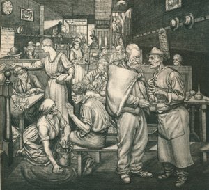 Eating-House, Chelsea by Job Nixon