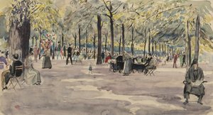 The Tuileries Gardens, Paris
