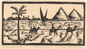 Caravan by Joh. Fonken (signed by artist)