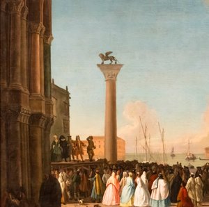 View of the Piazzetta, Venice, circa 1730-35 by Johan Anton Richter
