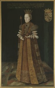 Queen Margaret Leijonhufvud of Sweden (1516-1551) by Johan Baptista van (active 1562 1597) Uther