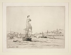Entrance to the Port of Honfleur