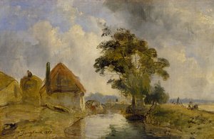 Environs of Breda by Johan Barthold Jongkind