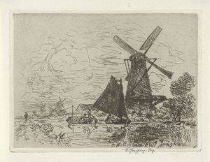 Mills near Rotterdam