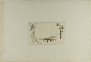 Title Page, from Cahier de six eaux-fortes, vues de Hollande by Johan Barthold Jongkind