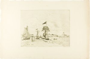 Wooden Pier, Honfleur Port