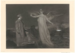 Chamberlain and the Angel of Peace by Johan Braakensiek