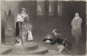 Design for Illustration in De Amsterdammer: The Gift of the Transvaalers for King Edward