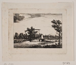 Landscape with Drawbridge