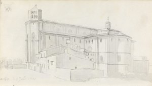 The Cathedral, Arezzo by Johan Christian Dahl