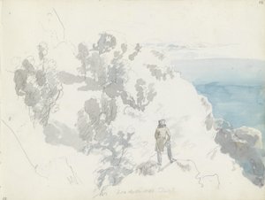 From the Ascent to Monte S. Angelo by Johan Christian Dahl