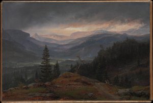 View over Hallingdal